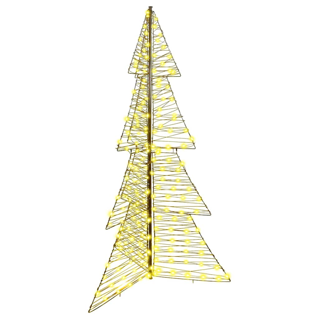 Weihnachtsbaum mit 100 LEDs Warmes Weiß 120 cm PET