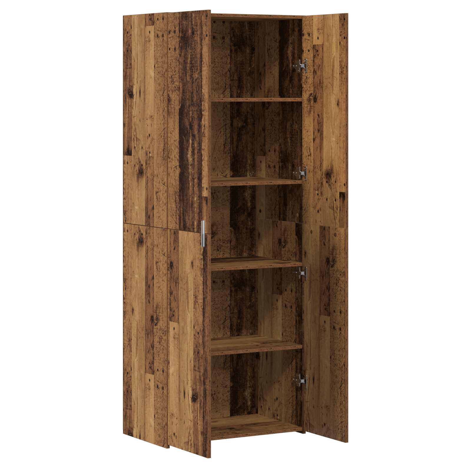 Highboard 2 pcs Artisan-Eiche 70 x 42,5 x 185 cm