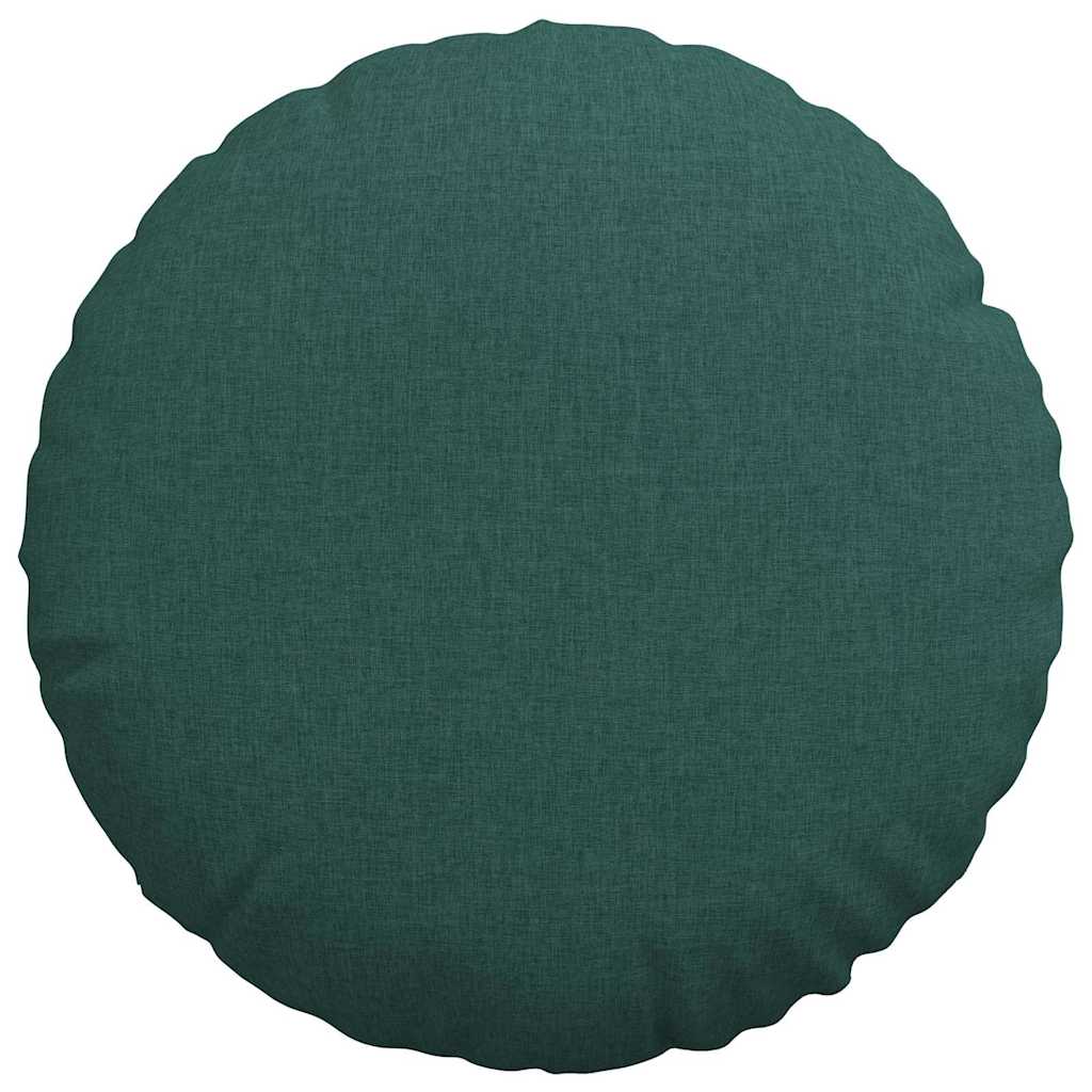 Sitzkissen 2 pcs Hellgrau Ø30 x 13 cm Stoff