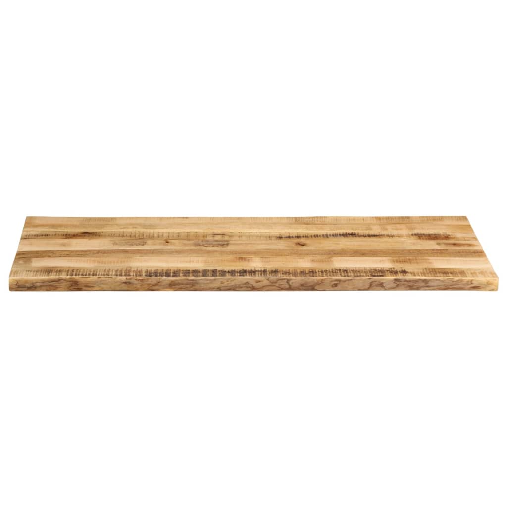 Tischplatte 40x40x2,5 cm Rechteckig Massivholz Akazie Baumkante