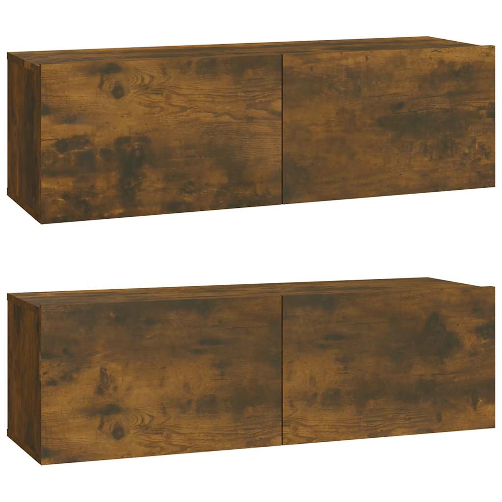 5-tlg. TV-Schrank-Set Weiß Holzwerkstoff