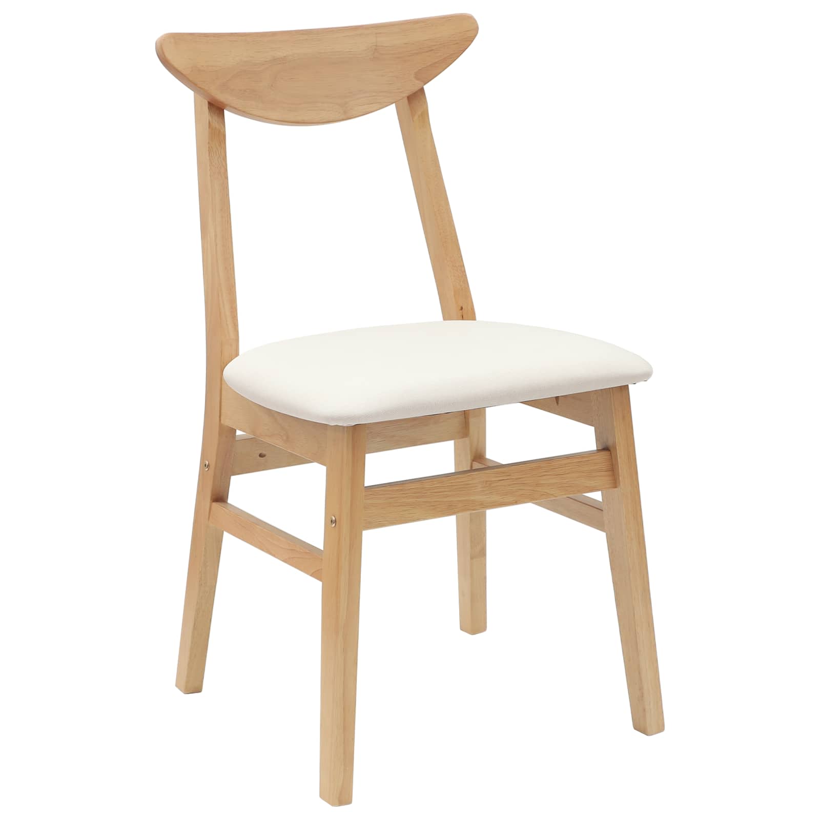Esszimmerstühle 2 pcs Hellbraun 42 x 47.5 x 81 cm