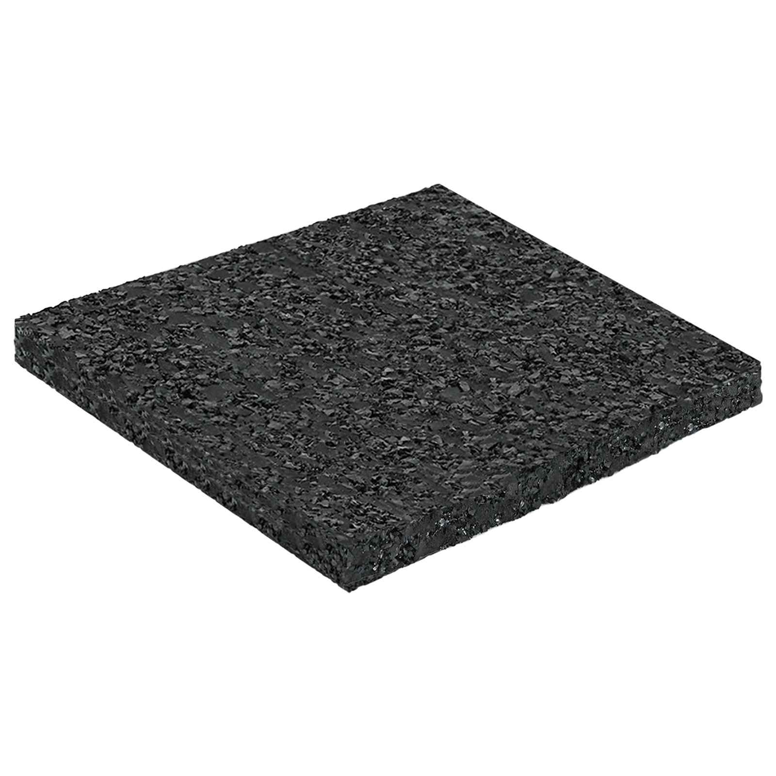 Gummigranulat-Patiopad Schwarz 6 x 9 x 0,3 cm Gummi