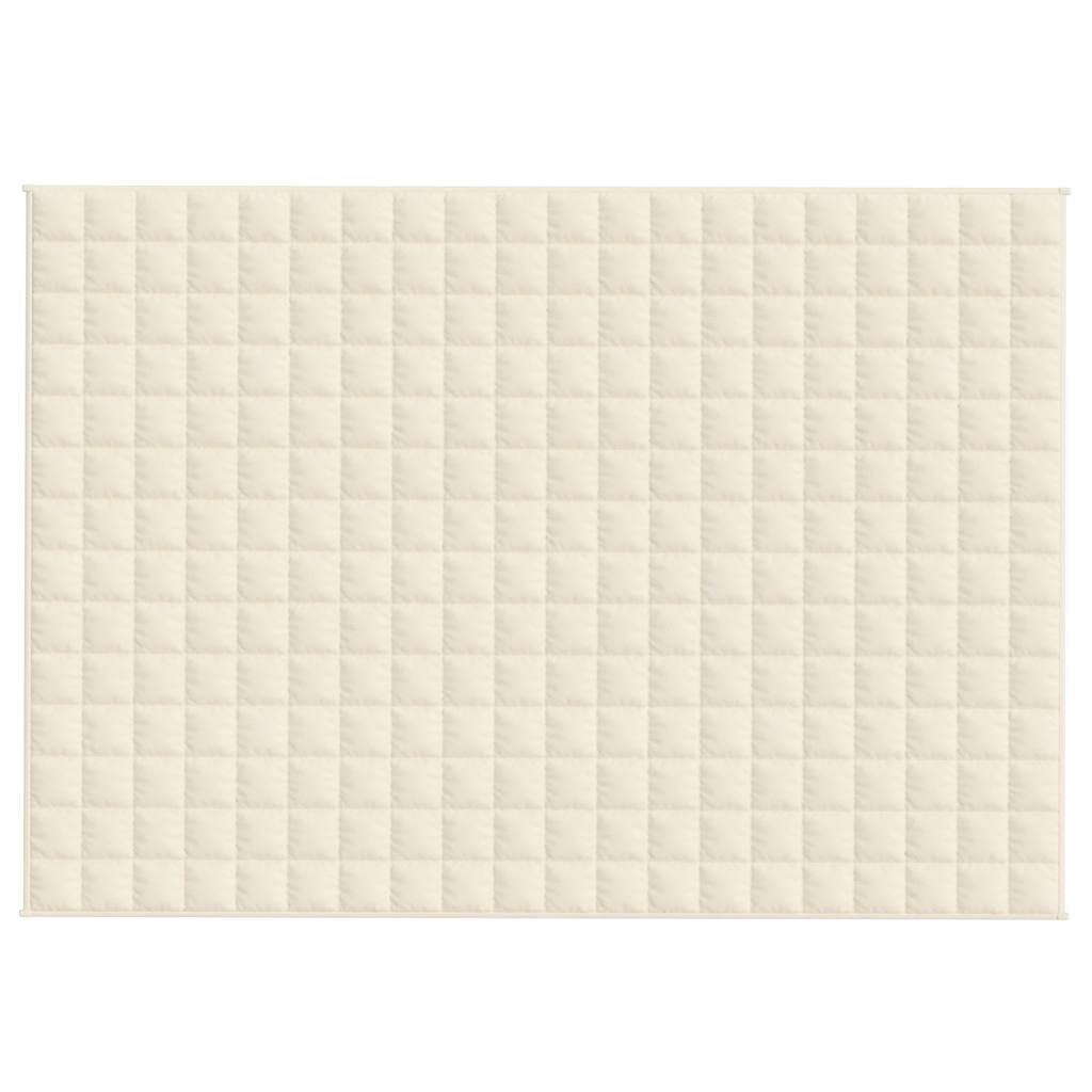 Gewichtsdecke Grau 122x183 cm 5 kg Stoff