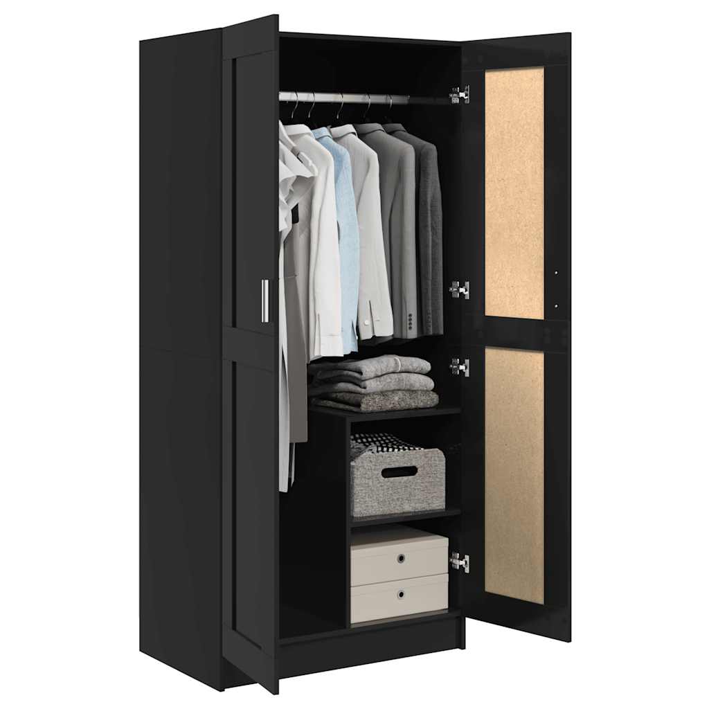 Kleiderschrank Weiß 82,5x51,5x180 cm Holzwerkstoff