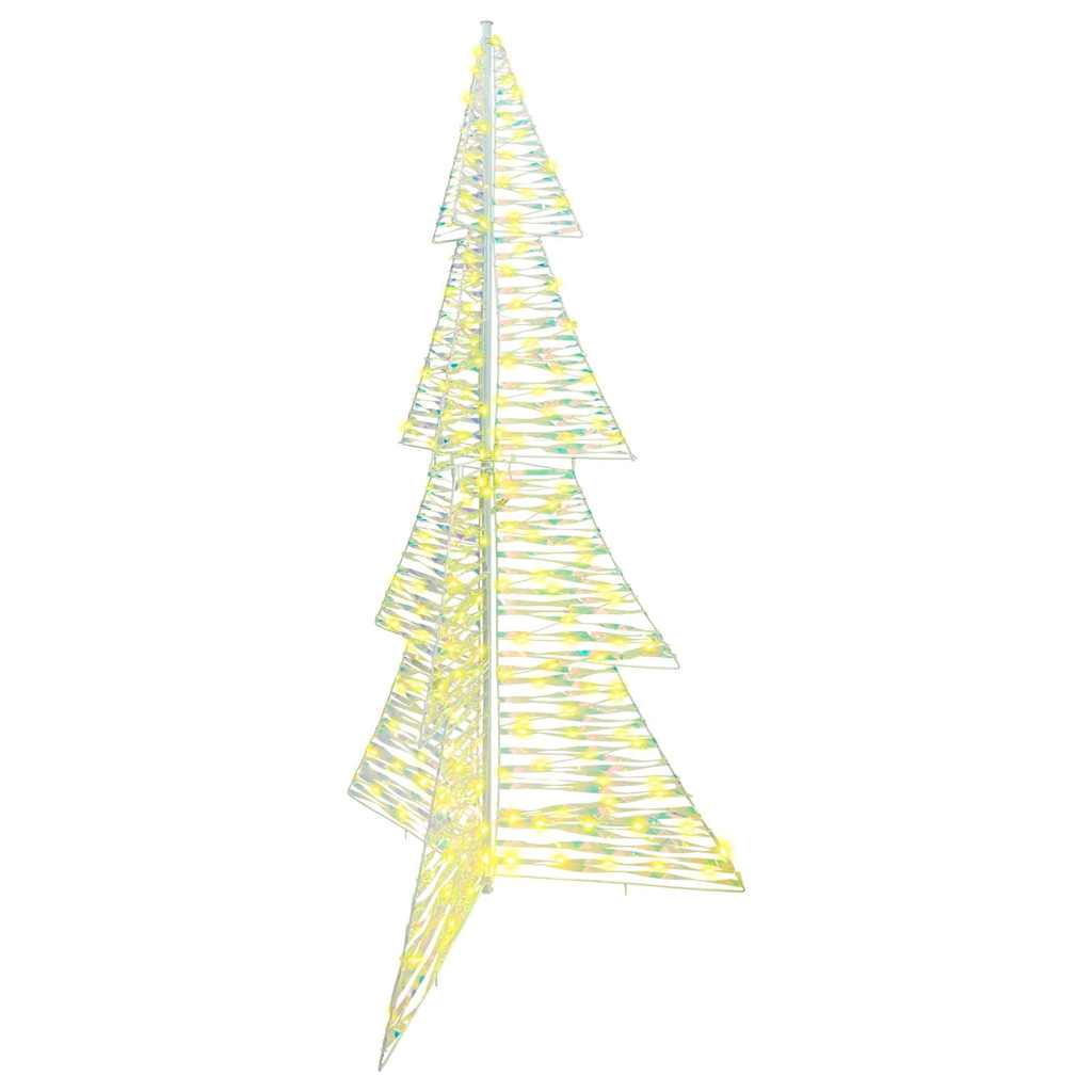 Weihnachtsbaum mit 100 LEDs Warmes Weiß 120 cm PET