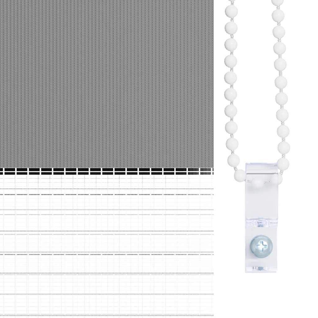 Zebra-Rollo 40,9 x 100 cm, Stoffbreite 36,7 cm, Weiß