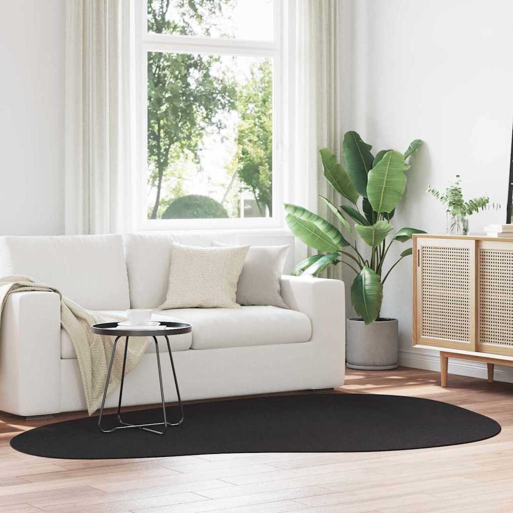 Bereichsteppiche HUARTE Anthrazit 100 x 200 cm Polyester