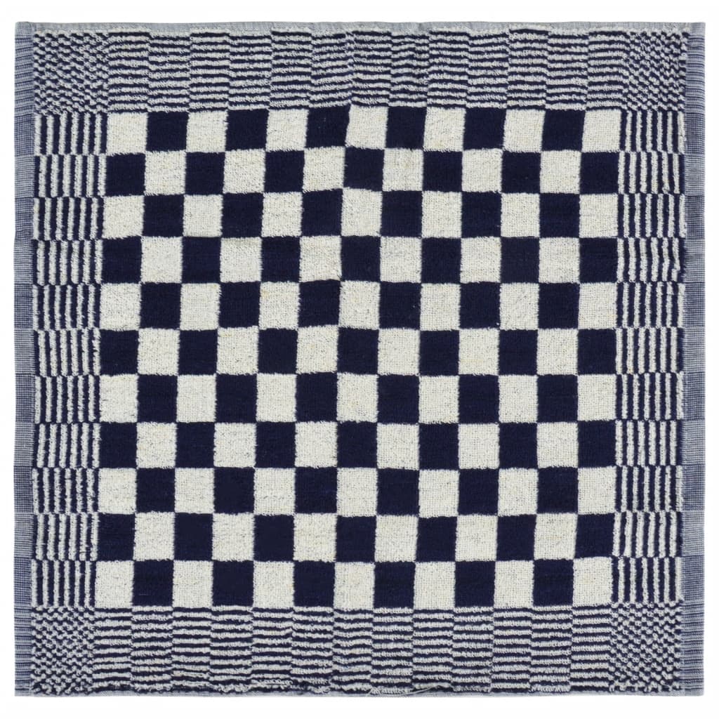 10-tlg. Handtuch-Set Schwarz und Grau Baumwolle