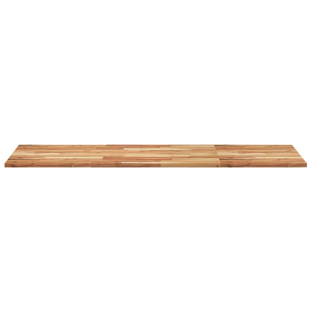 Schreibtischplatte Unbehandelt 60x50x2 cm Massivholz Akazie