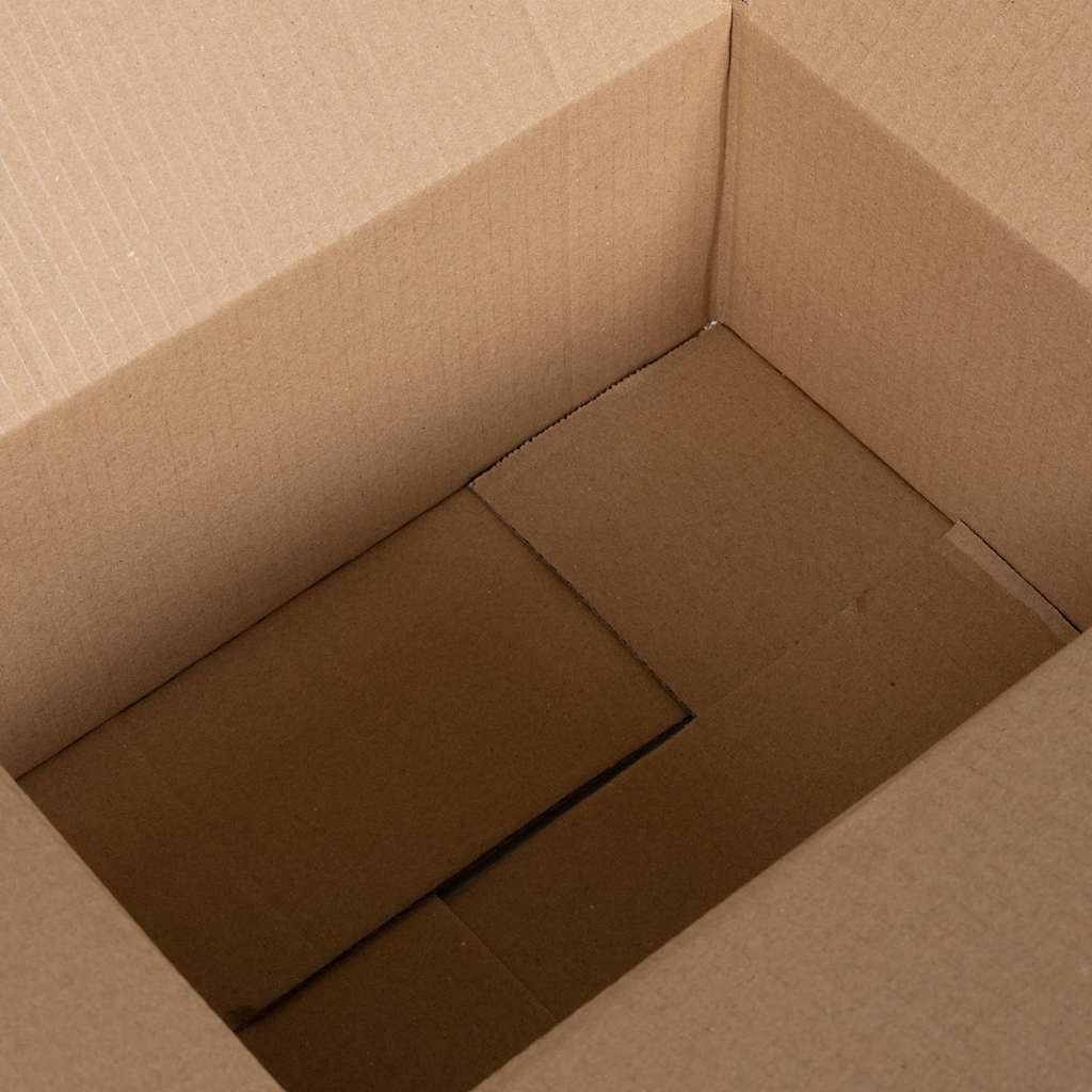 Faltbox mit Speicher 50 pcs Natur 15 x 15 x 8 cm Karton
