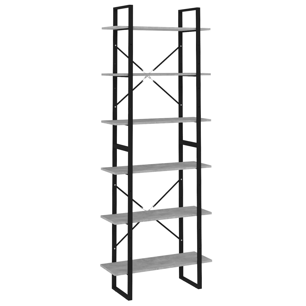 Bücherregal Weiß 80x30x105 cm Holzwerkstoff