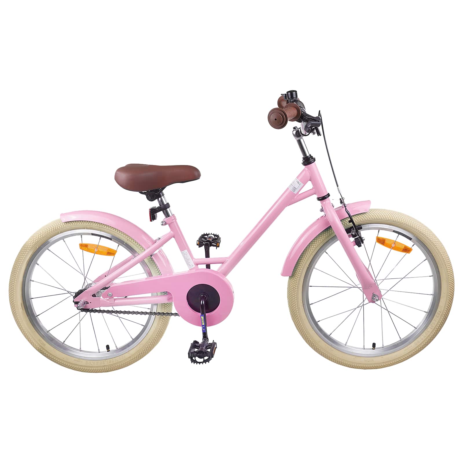 Kinderfahrrad 12 Zoll für 2-4 Jahre alt Hellrosa