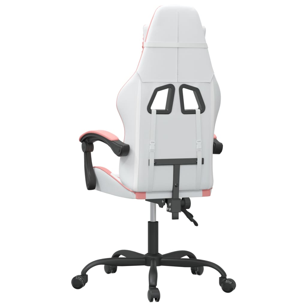 Gaming-Stuhl Drehbar Schwarz und Grün Kunstleder