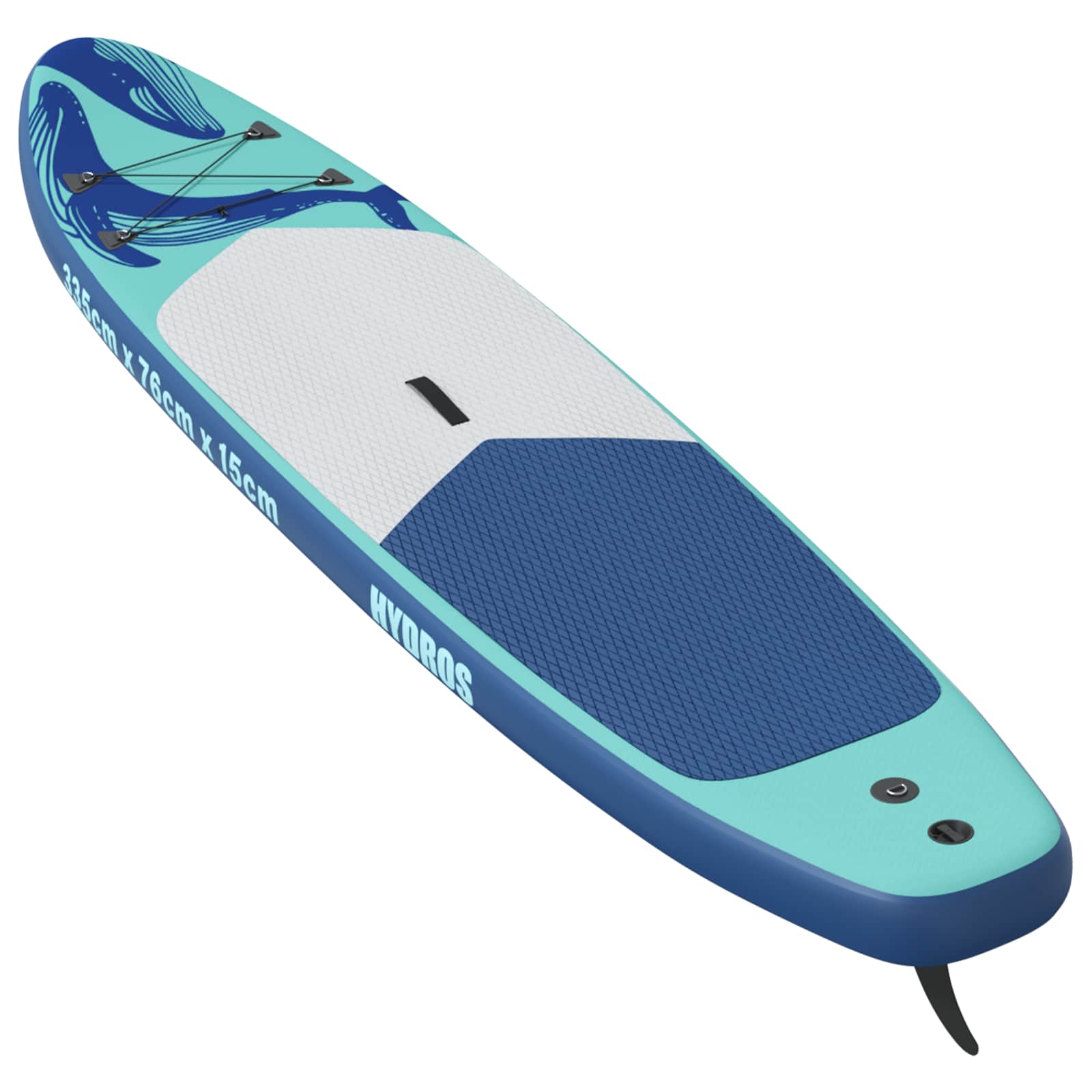 Aufblasbares Stand Up Paddle Board HYDROS 305 x 76 x 15 cm für