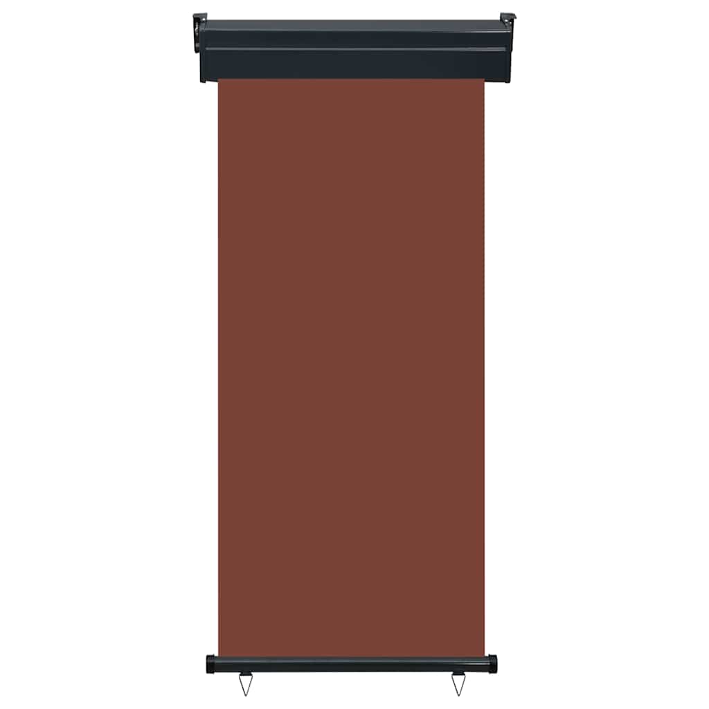 Balkon Seitenmarkise 60 x 250 cm 100% Polyester Eisen Stahl