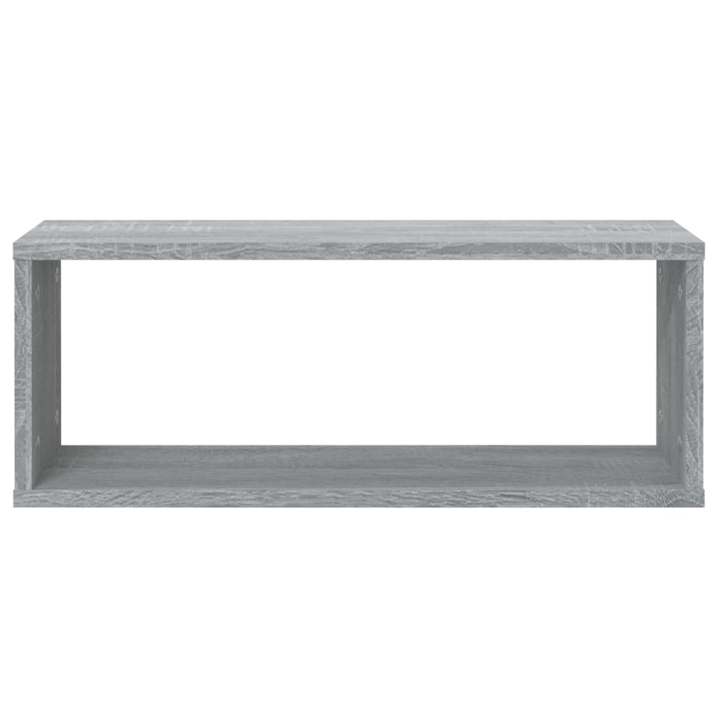 Würfelregale 2 Stk. Weiß 30x15x30 cm