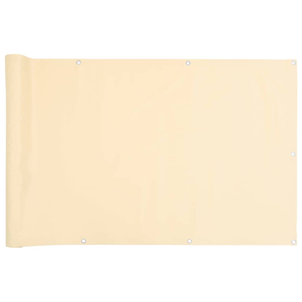 Balkon-Sichtschutz Anthrazit 300x75 cm PVC