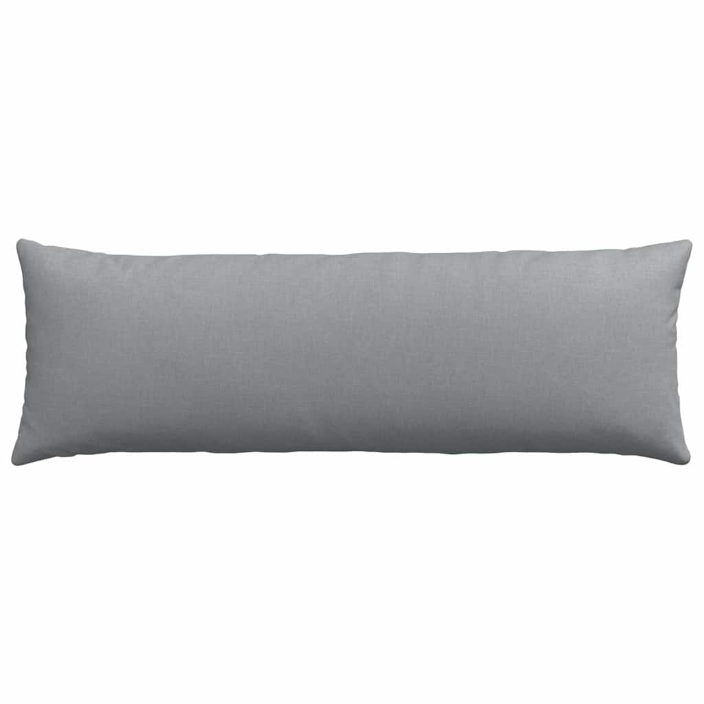 Sofakissen 2 pcs Hellgrau 50 x 30 cm Stoff