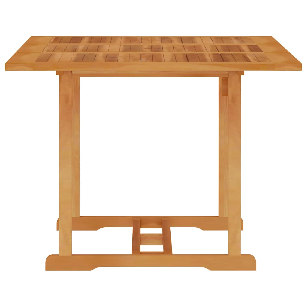 Gartentisch 180x90x75 cm Massivholz Teak