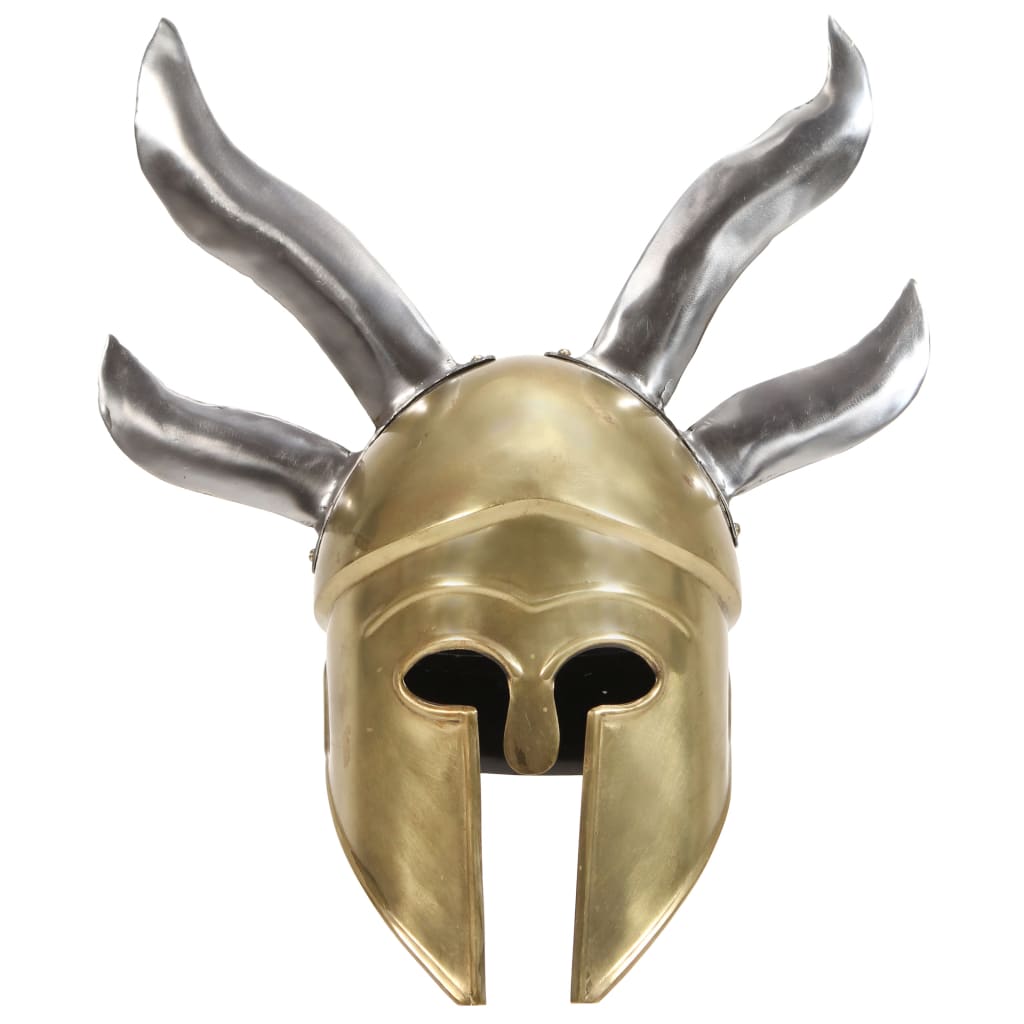 Preußische Pickelhaube Antik Replik für LARP Schwarz Stahl