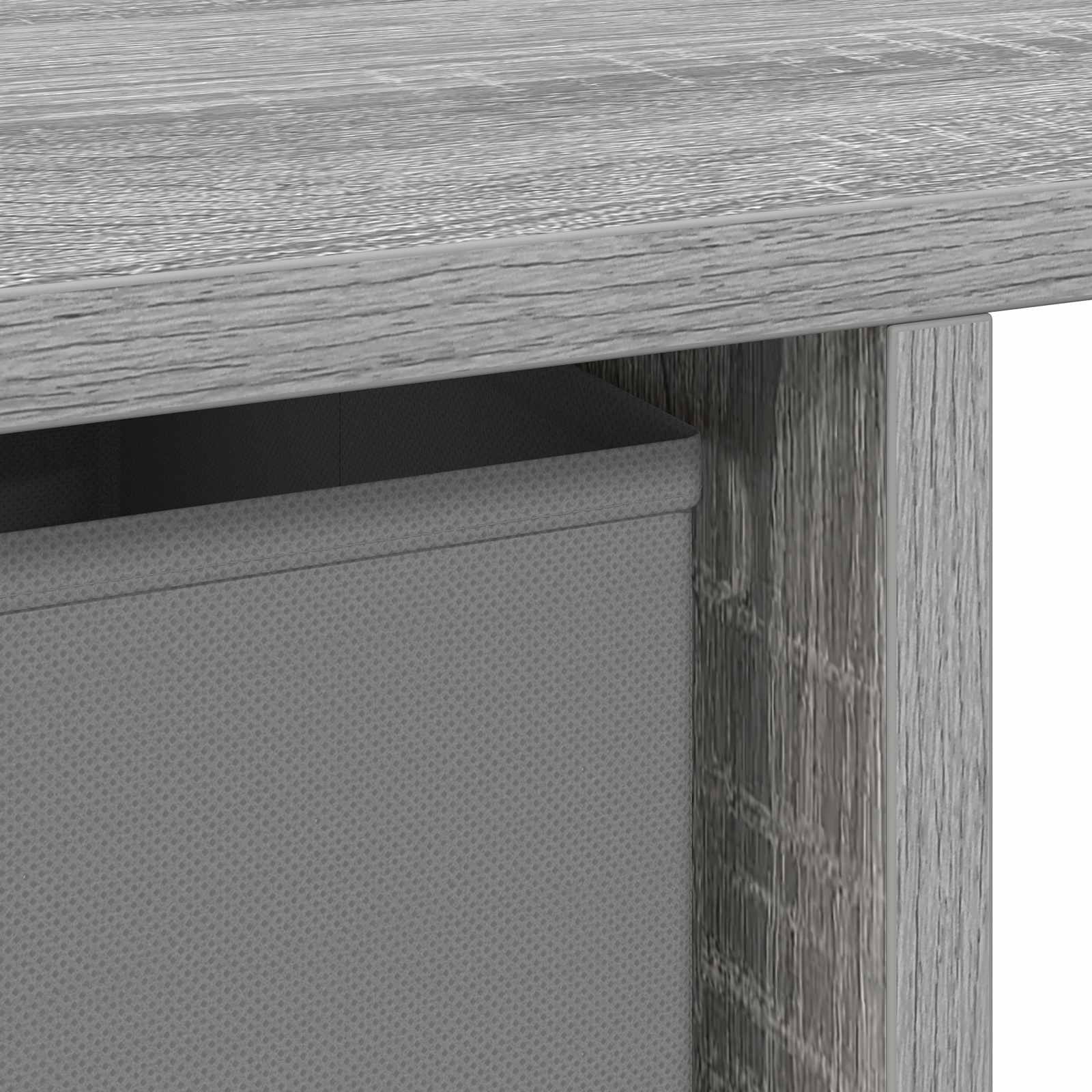 Schreibtisch mit Schubladen Weiß 100 x 40 x 75 cm Holzwerkstoff