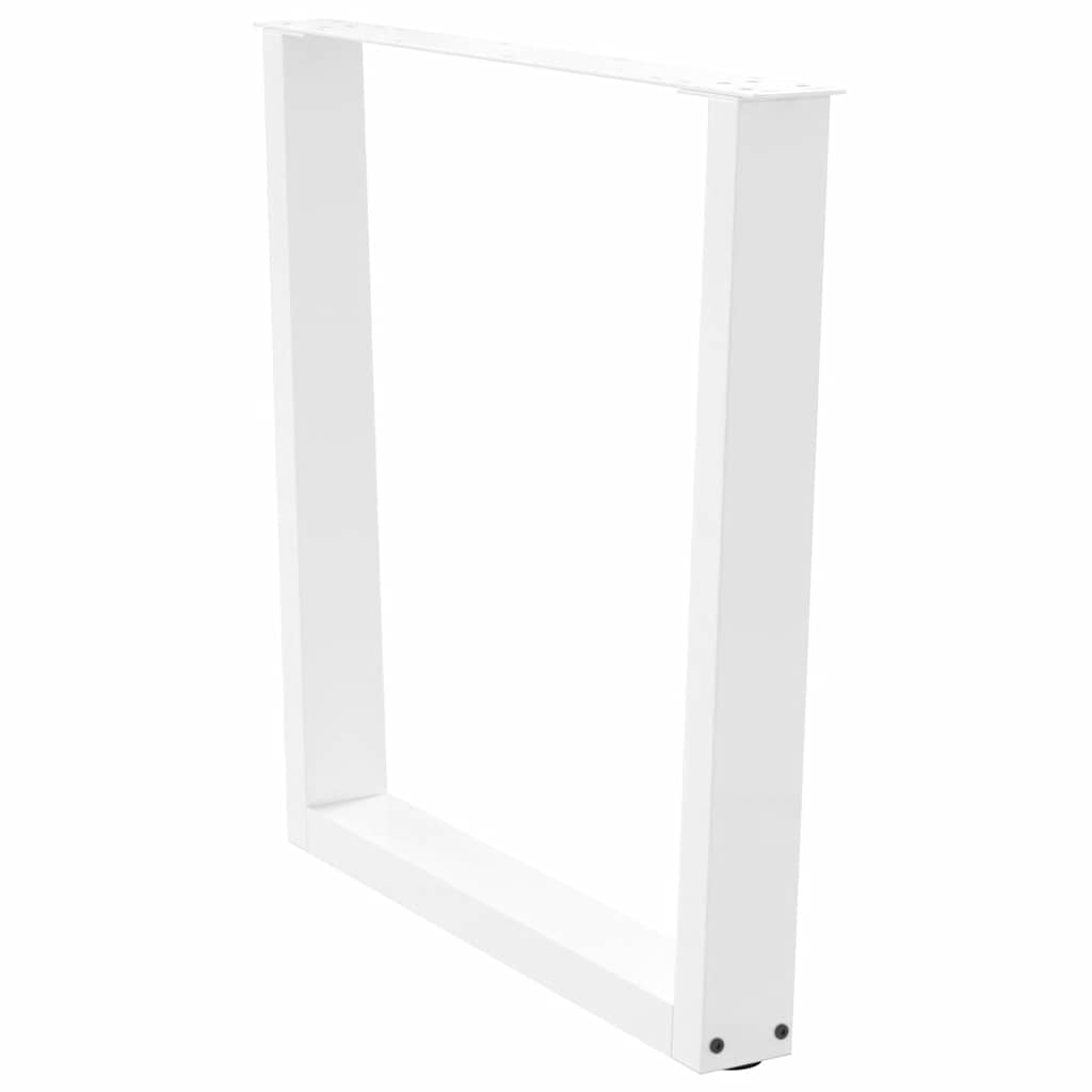 Couchtischbeine V-Form 2 Stück Schwarz 30x(30-31,3) cm Stahl