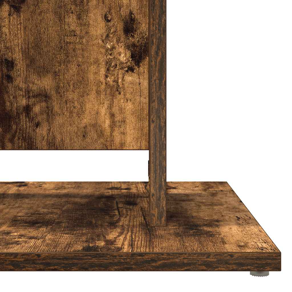 Bistrotisch Weiß 60x60x75 cm Holzwerkstoff