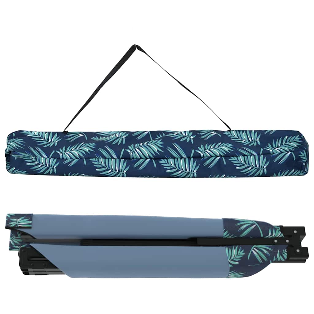 Klapp Schlafbett fürs Camping Blau 193 x 69 x 45 cm