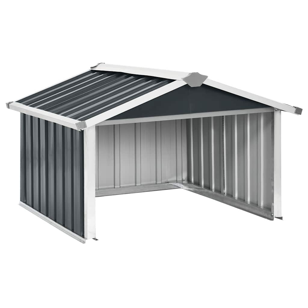 Rasenmäher Garage 92x97x63 cm Verzinkter Stahl Grün
