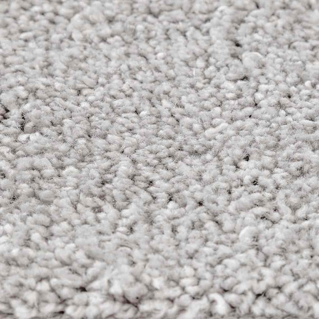 Anti-Rutsch Shaggy Teppich Dunkelgrau 200 x 200 cm PP
