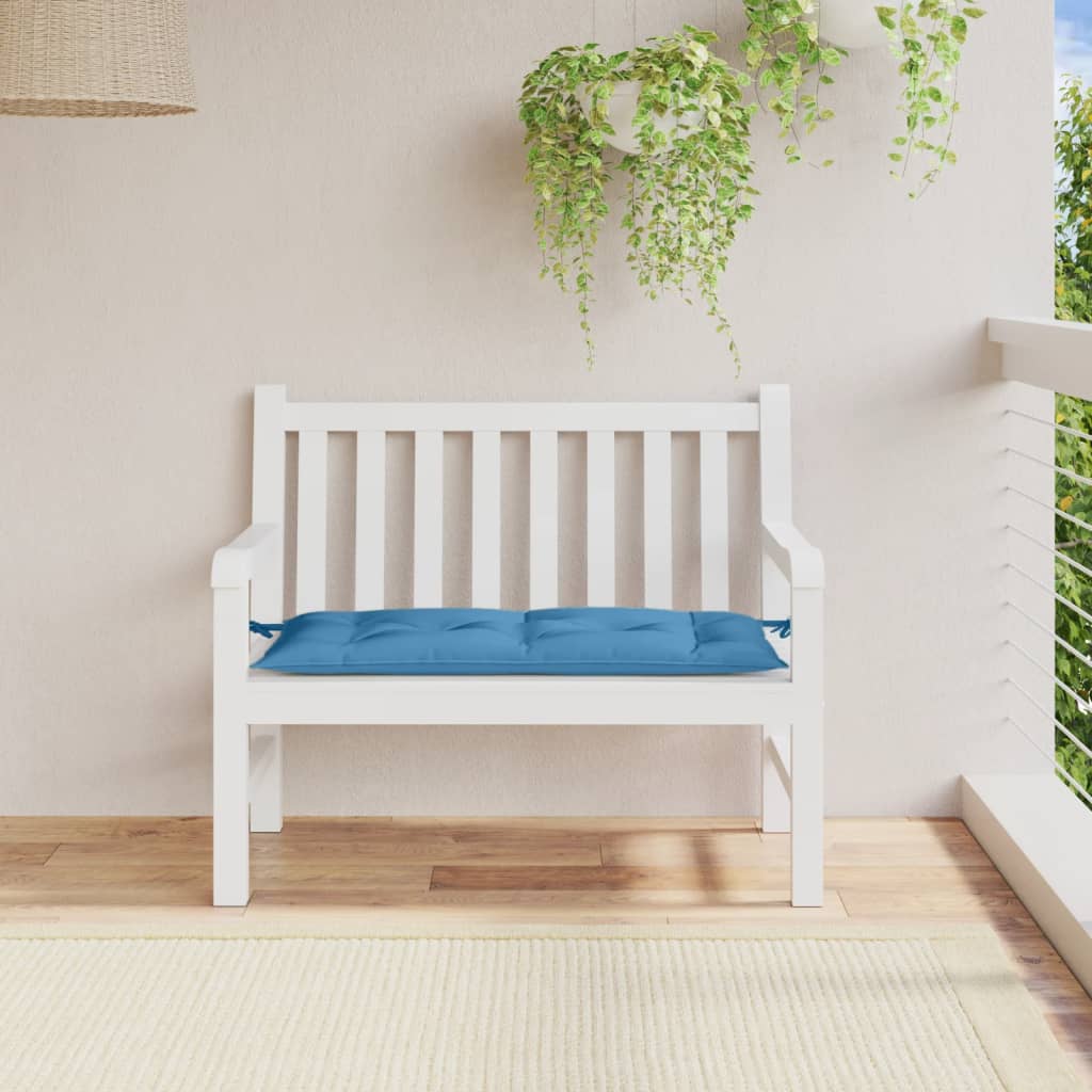 Gartenbank-Auflage Melange Anthrazit 100x50x7 cm Stoff