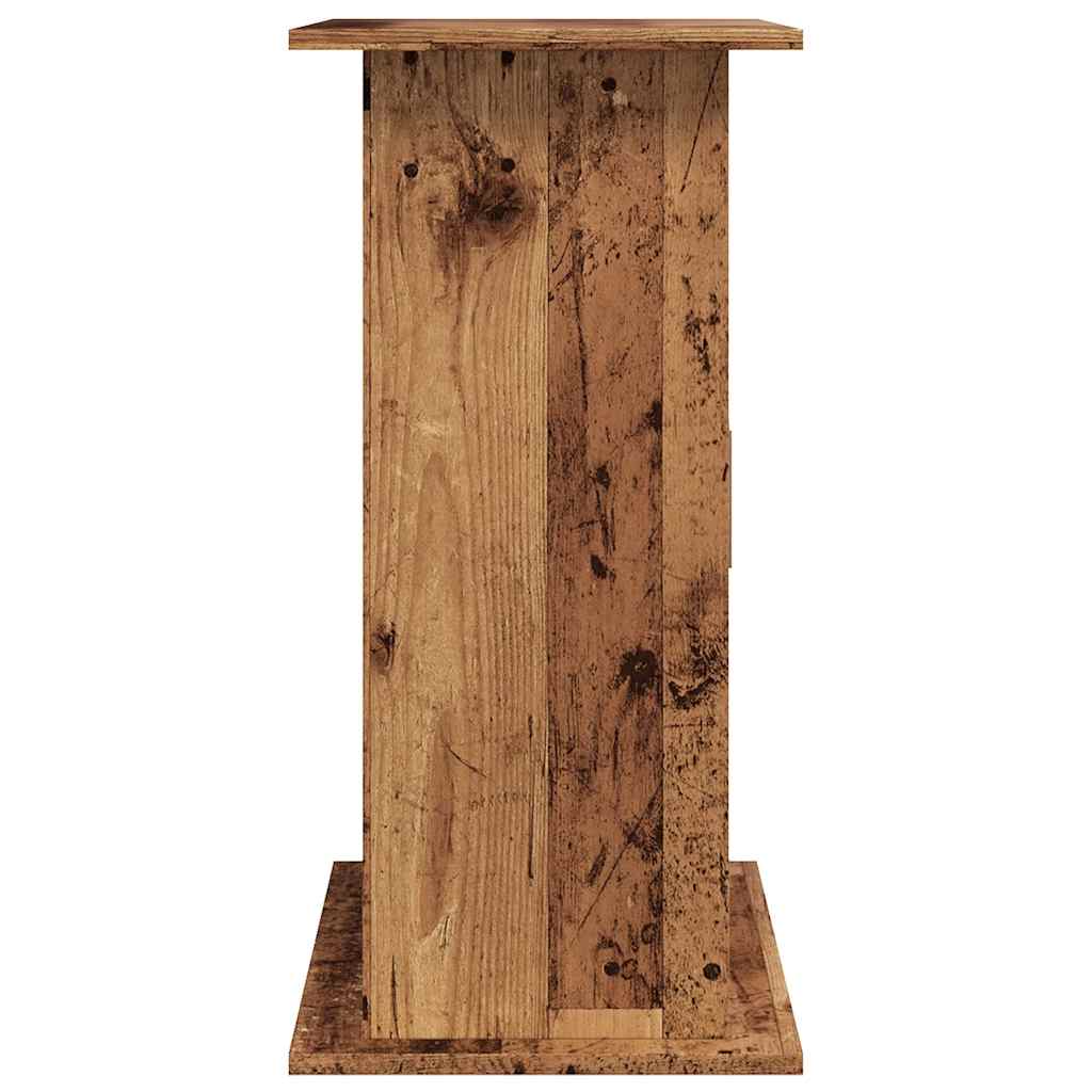 Aquariumständer Weiß 81x36x73 cm Holzwerkstoff