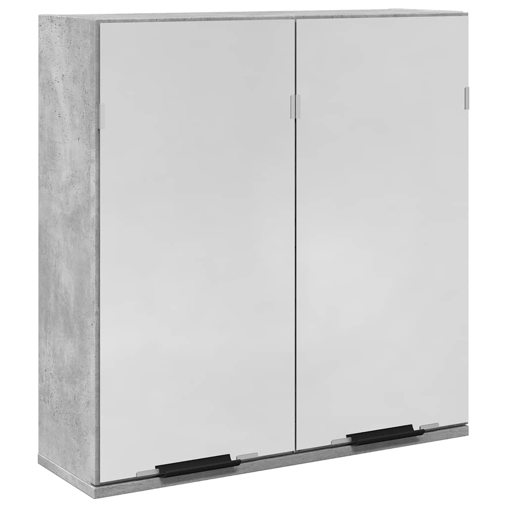 Bad-Spiegelschrank Weiß 64x20x67 cm