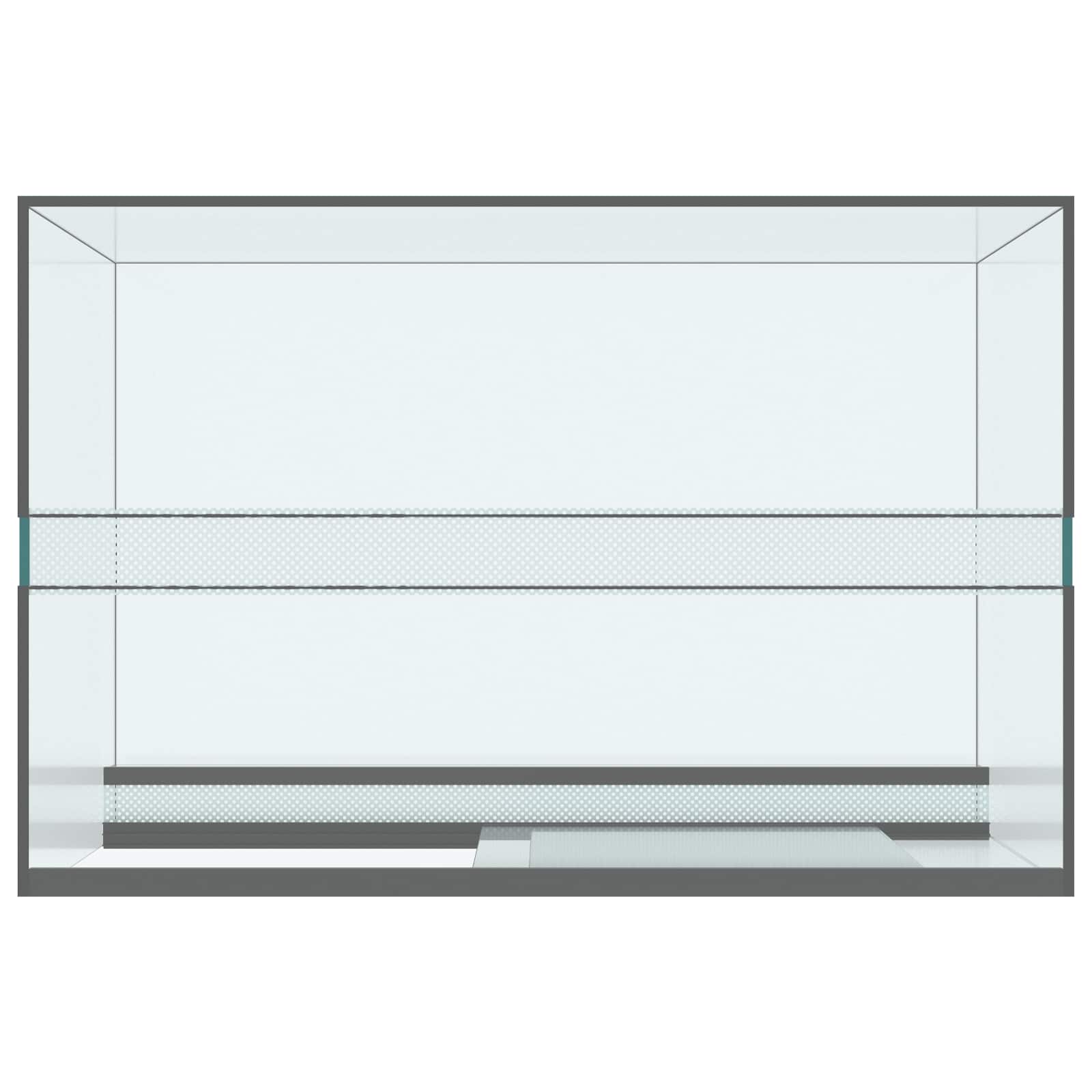 Terrarium mit Speicher Transparent 30 x 30 x 30 cm Glas