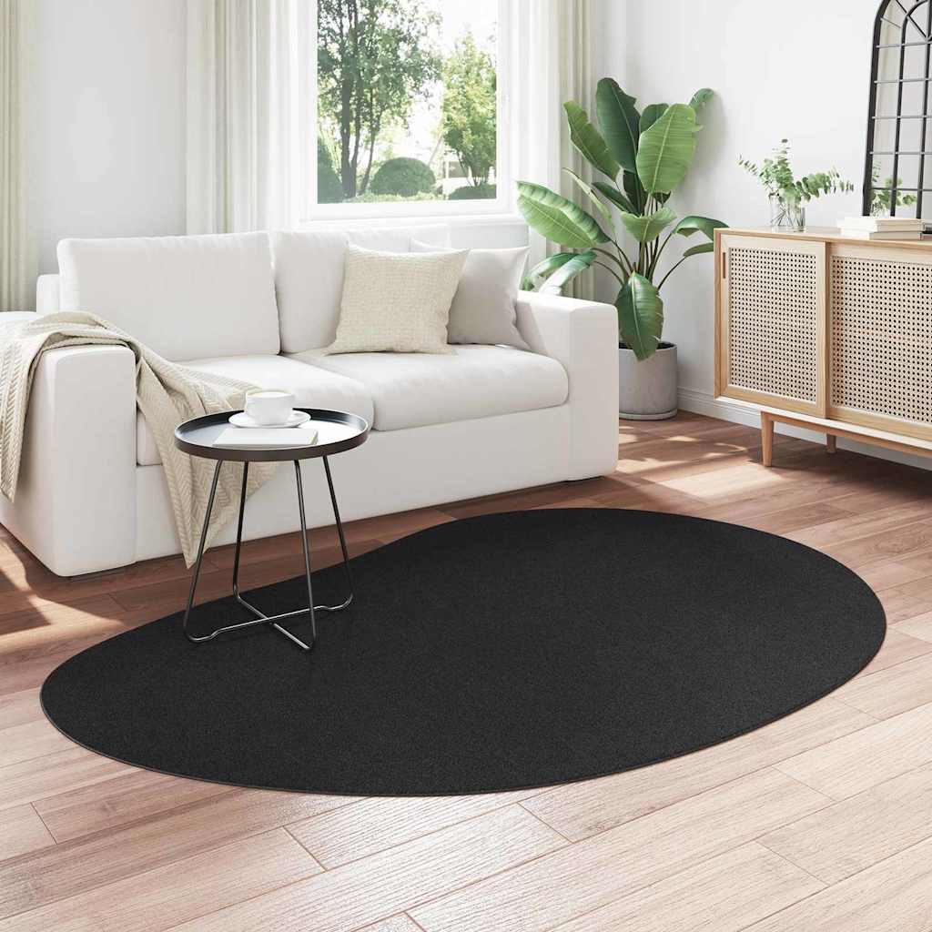 Bereichsteppiche HUARTE Anthrazit 100 x 200 cm Polyester