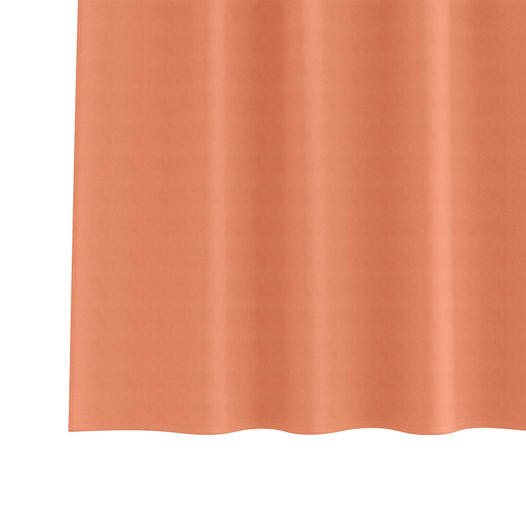 Verdunkelungs-Vorhänge mit Ringen 2 pcs Beige 140 x 140 cm