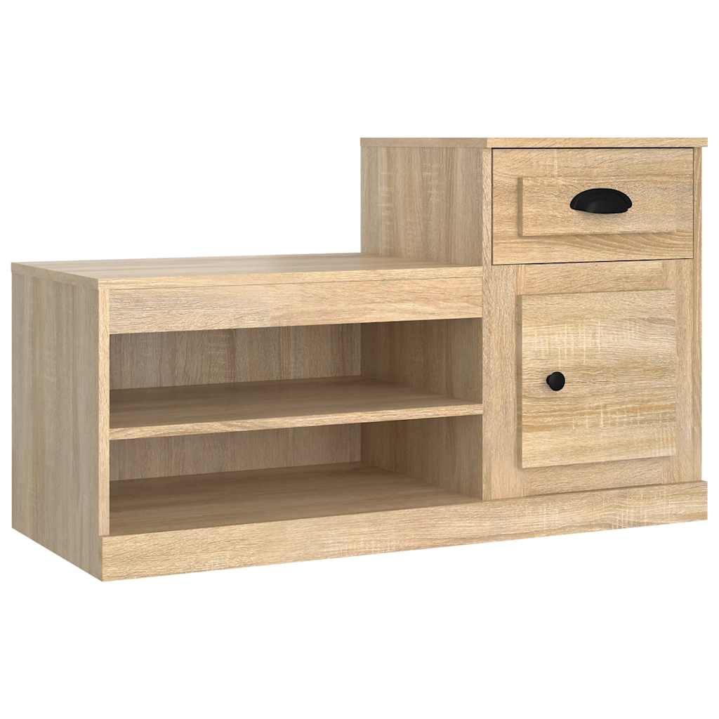 Schuhschrank Weiß 100x42x60 cm Holzwerkstoff
