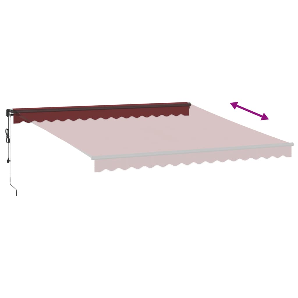 Markise Automatisch Einziehbar 350x250 cm Creme