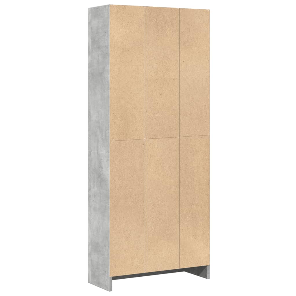 Bücherregal Weiß 40x24x75 cm Holzwerkstoff