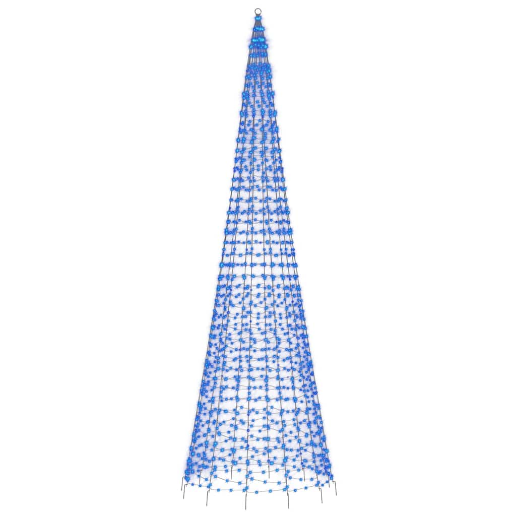 LED-Weihnachtsbaum 200 LEDs Warmweiß 180 cm