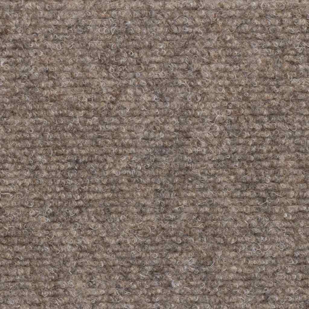 Stufenmatten Selbstklebend 15 Stk. 56x17x3 cm Hellbraun Halbrund