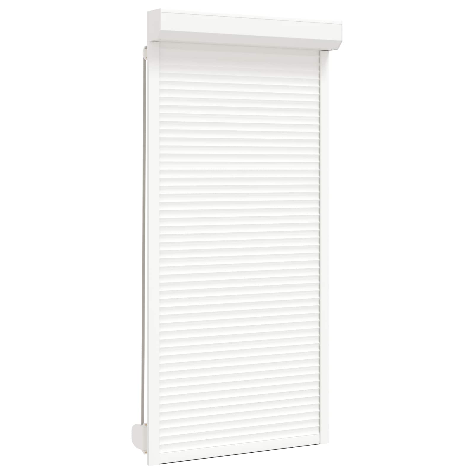 Rollladen Weiß 70 x 100 cm Aluminium und Polyurethan