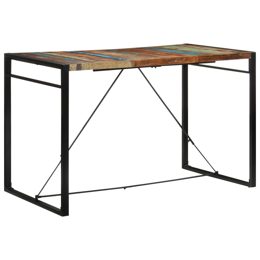 Bartisch 110 x 60 x 110 cm Massivholz Mango