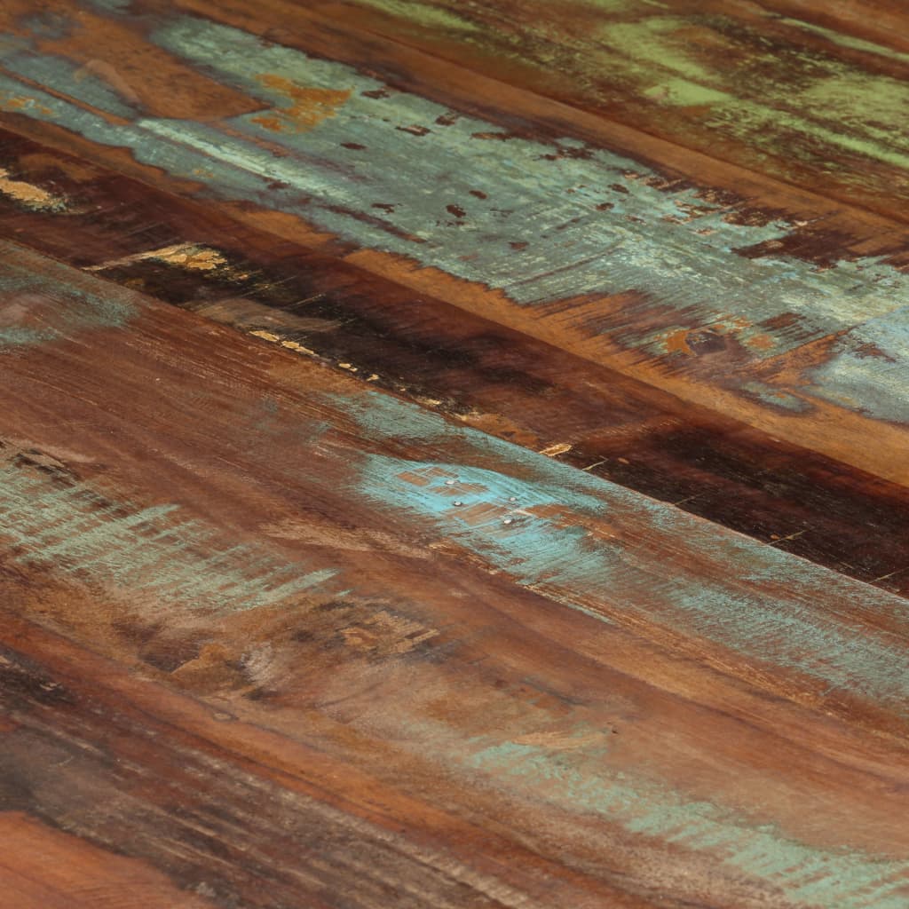 Couchtisch 140x140x40 cm Raues Mangoholz