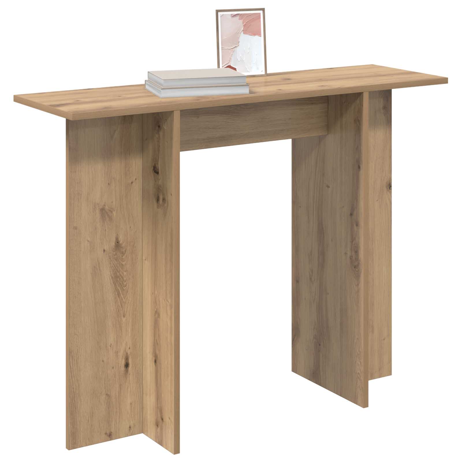Konsolentisch Weiß 100 x 30 x 75 cm Holzwerkstoff