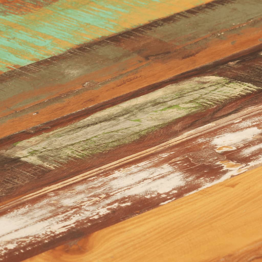 Konsolentisch 110x35x76 cm Raues Mangoholz