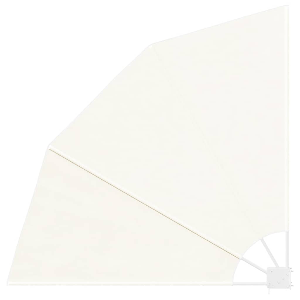 Faltbarer Balkonfächer Grau 210×210 cm
