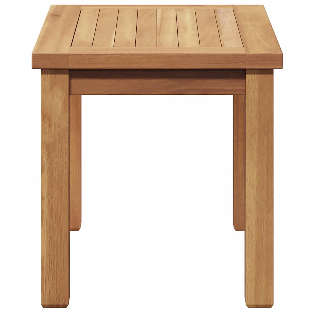 Couchtisch Braun 45 x 45 x 36 cm Massivholz Teak