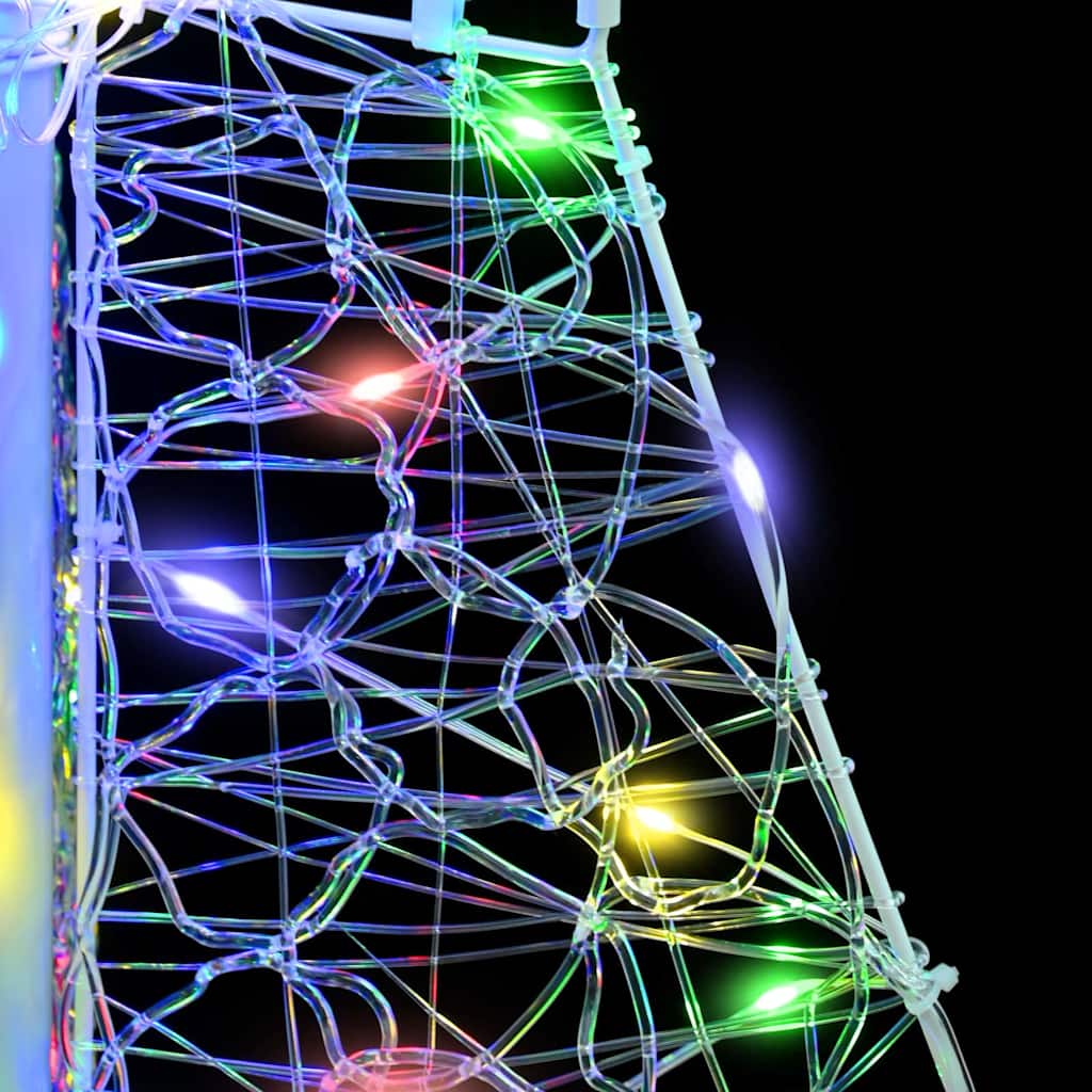 Weihnachtsbaum mit 100 LEDs Warmes Weiß 120 cm Acryl